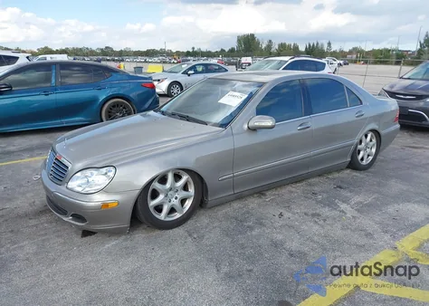 2003 Mercedes-Benz S 430 z USA, uszkodzony, nr VIN WDBNG70J63A364617